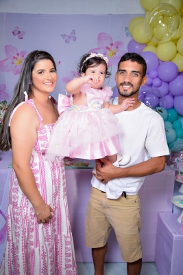 Ana Lívia comemora aniversário de 1 aninho. Fotos!